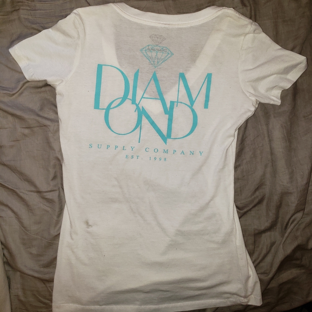 Diamond supply co women top size large